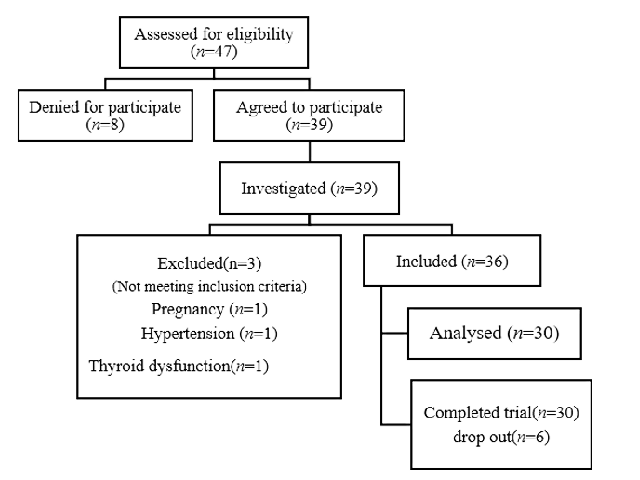 Flow diagram.