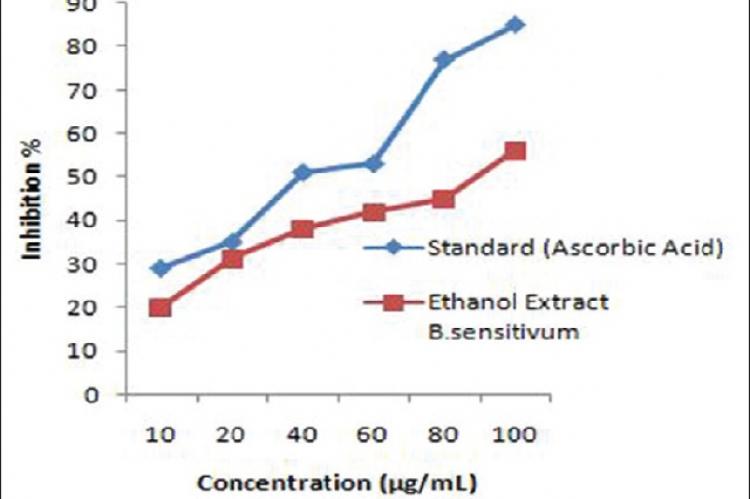 Nitric oxide radical scavenging activity