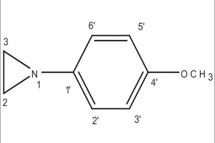 1-(4'-methoxyphenyl)-aziridine