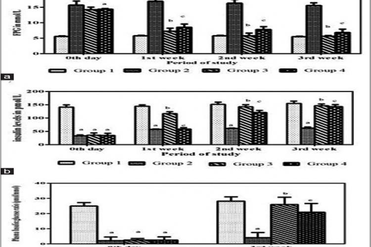 Effect of the 3‑week treatment of Aloe vera extract (300 mg/kg) in streptozotocin‑induced Wistar diabetic rats