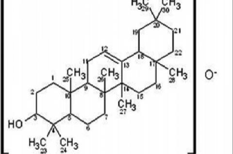  Structure of isolated compound