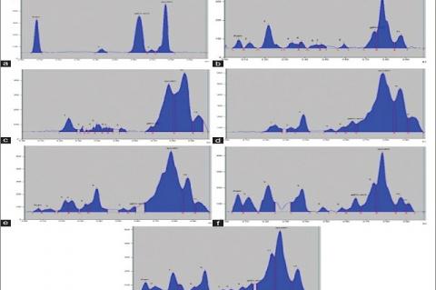 Chromatographic separation of phytoconstituents of Aegle marmelos (